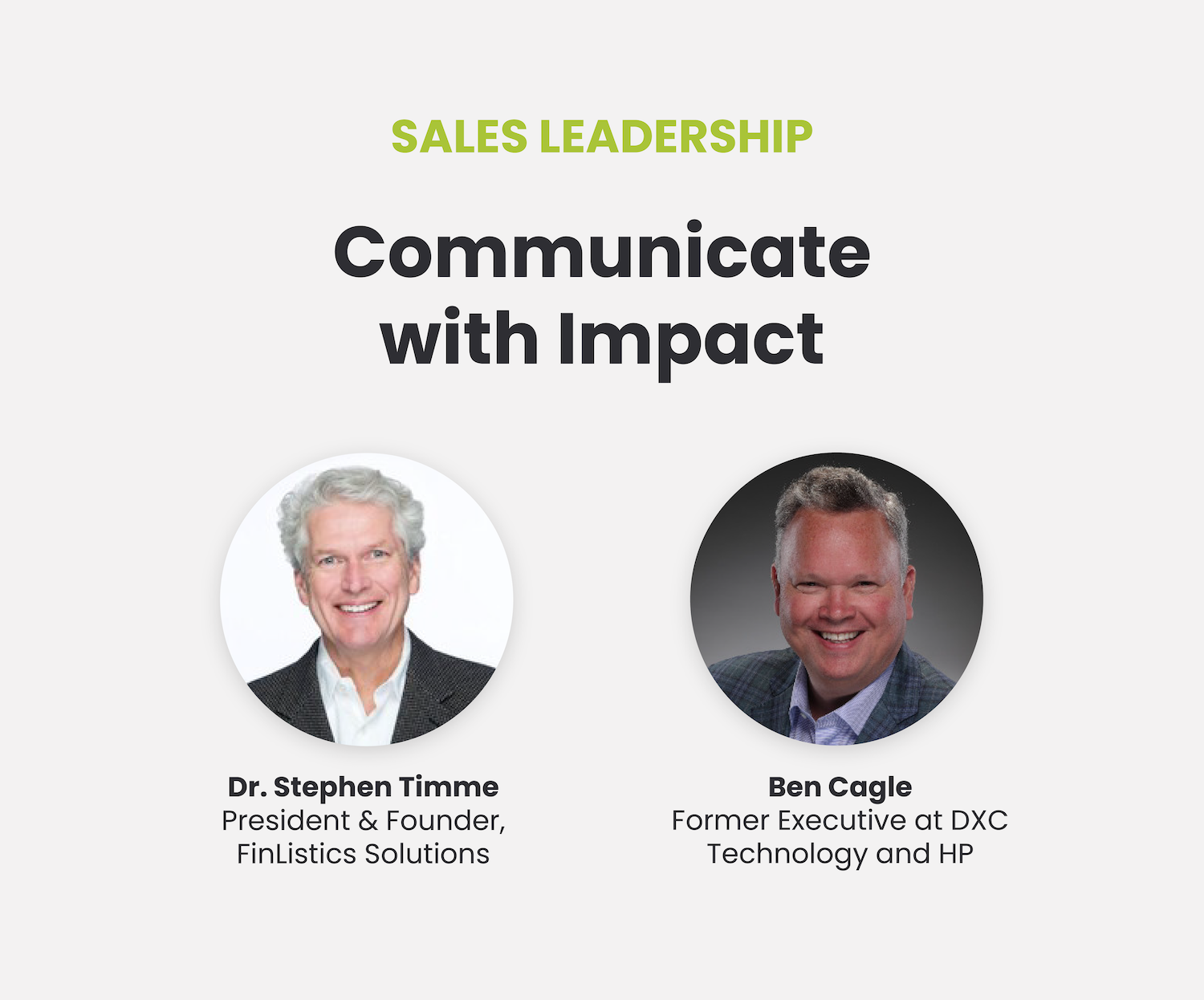 Communicate with Impact-1