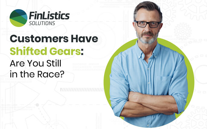 Customers Have Shifted Gears: Are You Still in the Race? Blog entry - a professional man stands and smiles daringly 